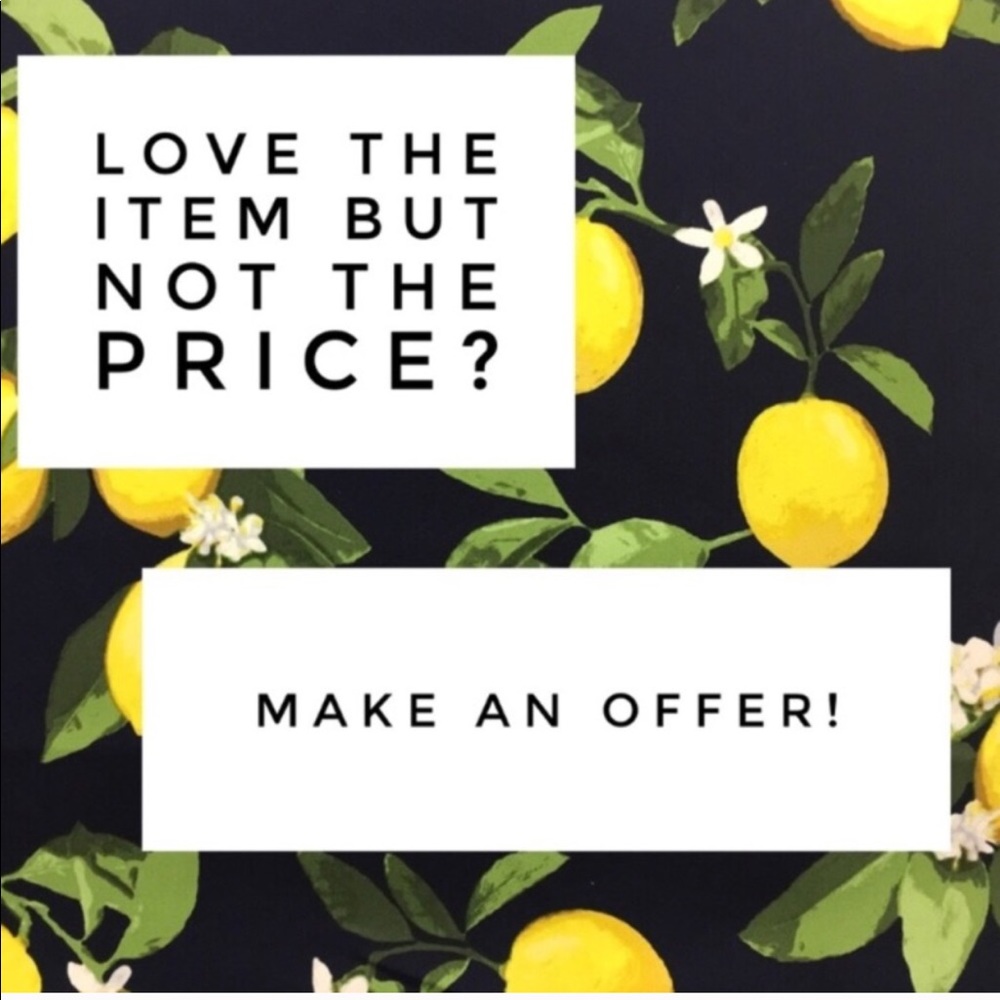 Reasonable Offers Accepted!!